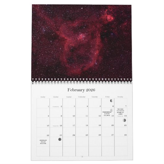 John J. McCarthy Observatory 2017 Calendar Kalender (Feb 2026)