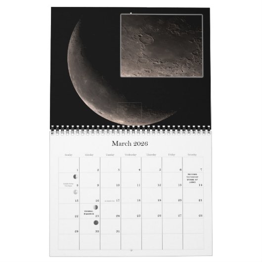John J. McCarthy Observatory 2017 Calendar Kalender (Mär 2026)