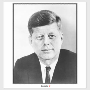 John Jack Kennedy, das Weiße Haus des Präsidenten Aufkleber