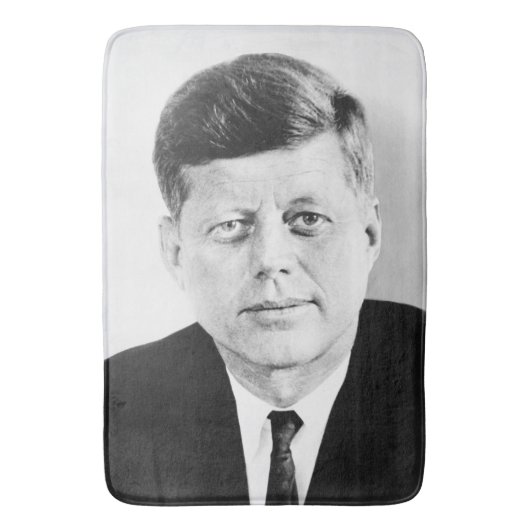 John Jack Kennedy, das Weiße Haus des Präsidenten  Badematte (Vorderseite Vertikal)