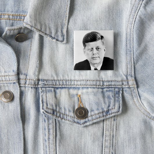 John Jack Kennedy, das Weiße Haus des Präsidenten Button (Beispiel)
