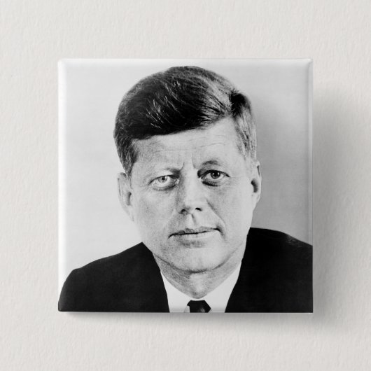 John Jack Kennedy, das Weiße Haus des Präsidenten Button (Vorderseite)