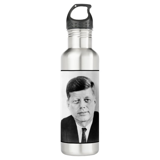 John Jack Kennedy, das Weiße Haus des Präsidenten  Edelstahlflasche (Vorderseite)
