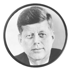John Jack Kennedy, das Weiße Haus des Präsidenten Eishockey Puck