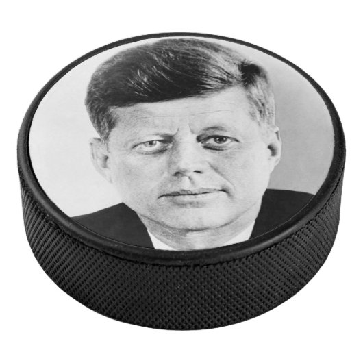 John Jack Kennedy, das Weiße Haus des Präsidenten Eishockey Puck (3/4)