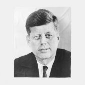 John Jack Kennedy, das Weiße Haus des Präsidenten Fleecedecke (Vorderseite)