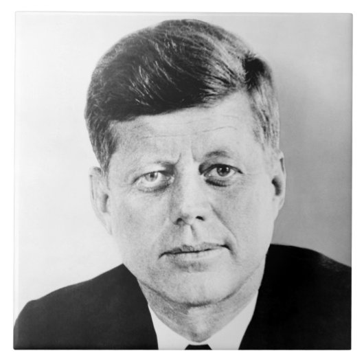 John Jack Kennedy, das Weiße Haus des Präsidenten  Fliese (Vorderseite)