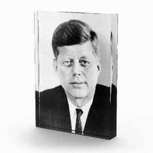 John Jack Kennedy, das Weiße Haus des Präsidenten  Fotoblock