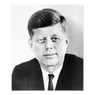 John Jack Kennedy, das Weiße Haus des Präsidenten  Fotodruck
