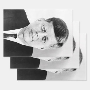 John Jack Kennedy, das Weiße Haus des Präsidenten Geschenkpapier Set