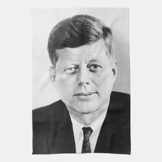 John Jack Kennedy, das Weiße Haus des Präsidenten Geschirrtuch (Vertikal)