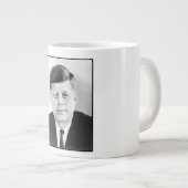 John Jack Kennedy, das Weiße Haus des Präsidenten  Jumbo-Tasse (Vorderseite Rechts)