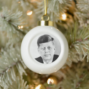 John Jack Kennedy, das Weiße Haus des Präsidenten Keramik Kugel-Ornament