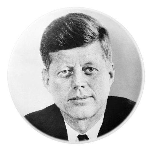 John Jack Kennedy, das Weiße Haus des Präsidenten  Keramikknauf (Vorderseite)