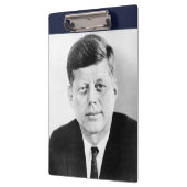 John Jack Kennedy, das Weiße Haus des Präsidenten  Klemmbrett (Links)