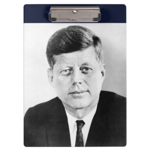John Jack Kennedy, das Weiße Haus des Präsidenten Klemmbrett