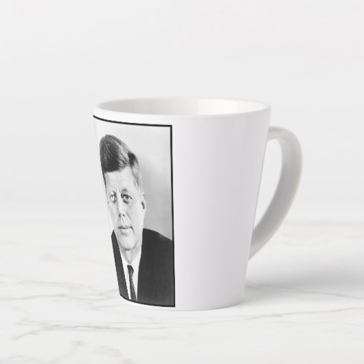 John Jack Kennedy, das Weiße Haus des Präsidenten Milchtasse (Rechte Ecke)