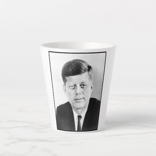 John Jack Kennedy, das Weiße Haus des Präsidenten Milchtasse (Vorderseite)