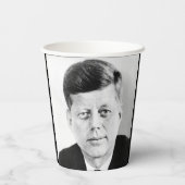 John Jack Kennedy, das Weiße Haus des Präsidenten  Pappbecher (Rückseite)