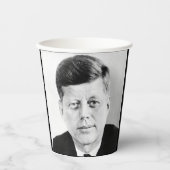 John Jack Kennedy, das Weiße Haus des Präsidenten Pappbecher (Vorderseite)