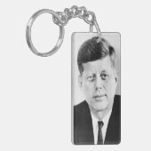 John Jack Kennedy, das Weiße Haus des Präsidenten Schlüsselanhänger (Vorderseite links)