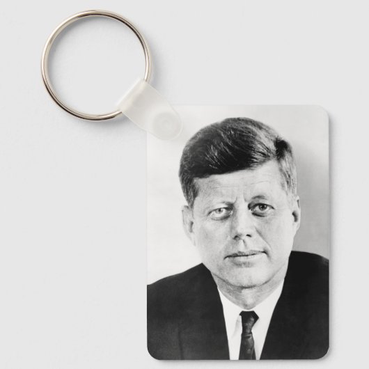 John Jack Kennedy, das Weiße Haus des Präsidenten  Schlüsselanhänger (Vorderseite)