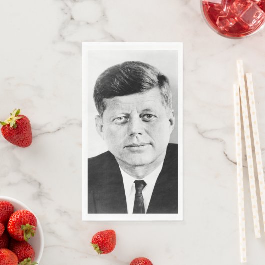 John Jack Kennedy, das Weiße Haus des Präsidenten Serviette (Beispiel)