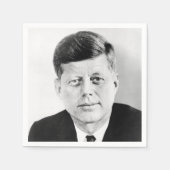 John Jack Kennedy, das Weiße Haus des Präsidenten  Serviette (Vorderseite)