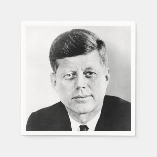 John Jack Kennedy, das Weiße Haus des Präsidenten Serviette (Vorderseite)