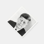 John Jack Kennedy, das Weiße Haus des Präsidenten  Serviette (Ecke)
