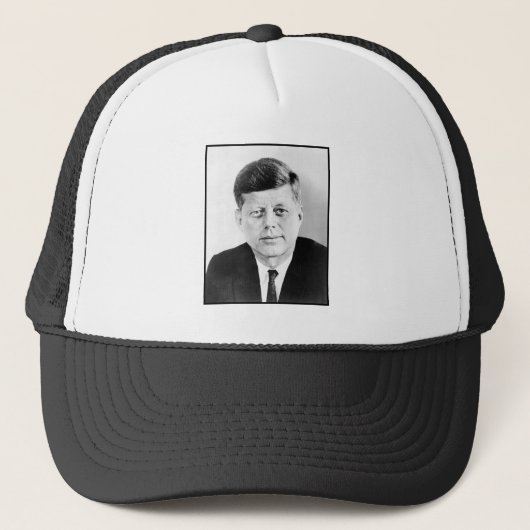John Jack Kennedy, das Weiße Haus des Präsidenten  Truckerkappe (Vorderseite)