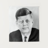 John Jack Kennedy, das Weiße Haus des Präsidenten Wandteppich (Vorderseite)