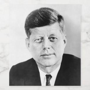 John Jack Kennedy, das Weiße Haus des Präsidenten Weinetikett