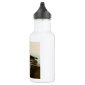 John James Audubon Brown Pelican Artwork Painting Edelstahlflasche (Rechts)