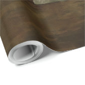 John James Audubon Brown Pelican Artwork Painting Geschenkpapier (Rolleneckpunkt)