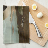 John James Audubon Brown Pelican Artwork Painting Geschirrtuch (Viertel Falte)