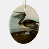 John James Audubon Brown Pelican Artwork Painting Keramik Ornament (Rechts)