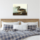 John James Audubon Brown Pelican Artwork Painting Leinwanddruck (Insitu (Schlafzimmer))