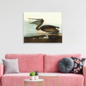 John James Audubon Brown Pelican Artwork Painting Leinwanddruck (Insitu (Wohnzimmer))