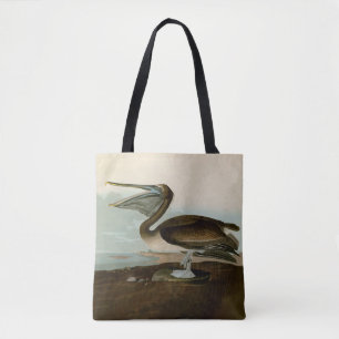 John James Audubon Brown Pelican Artwork Painting Tasche