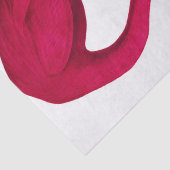 John James Audubon Flamingo Pink Artwork Decoupage Seidenpapier (Detail)