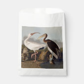 John James Audubon White Ibis Bird Print Classic Geschenktütchen (Vorderseite)