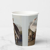 John James Audubon White Ibis Bird Print Classic Pappbecher (Rechts)