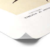 John James Wild Large Melbourne Sepia Poster (Ecke)