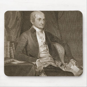 John-Jay, graviert durch Asher Brown Durand Mousepad