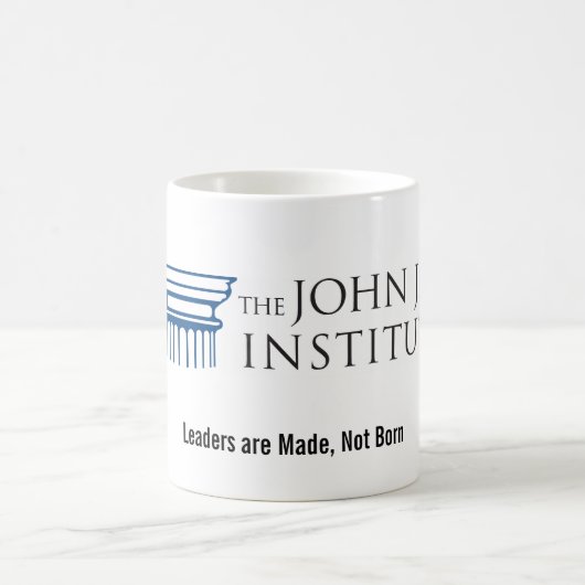 John-Jay-Institut-Logo-Kaffee-Tasse Kaffeetasse (Mittel)