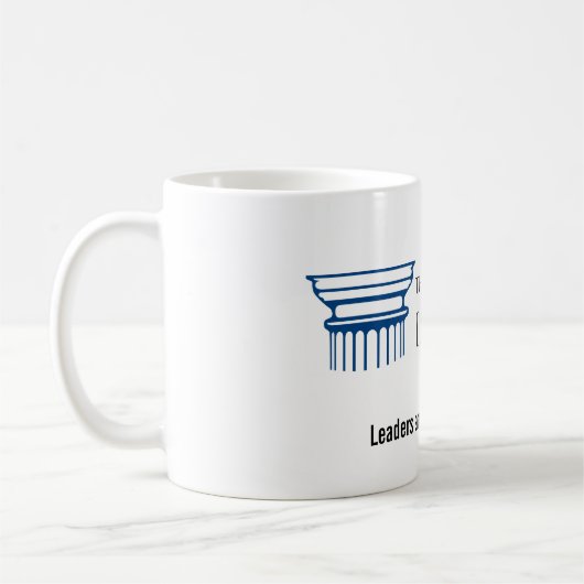 John-Jay-Institut-Logo-Kaffee-Tasse Kaffeetasse (Links)