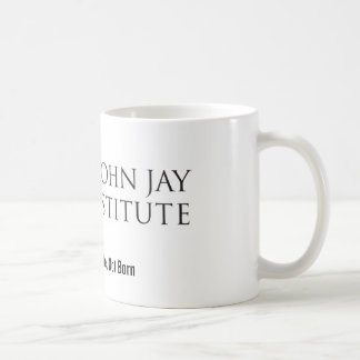 John-Jay-Institut-Logo-Kaffee-Tasse Kaffeetasse