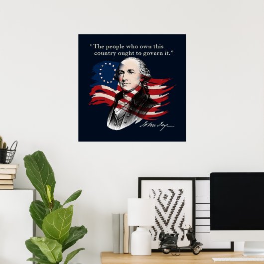 John Jay Poster (Heimbüro)