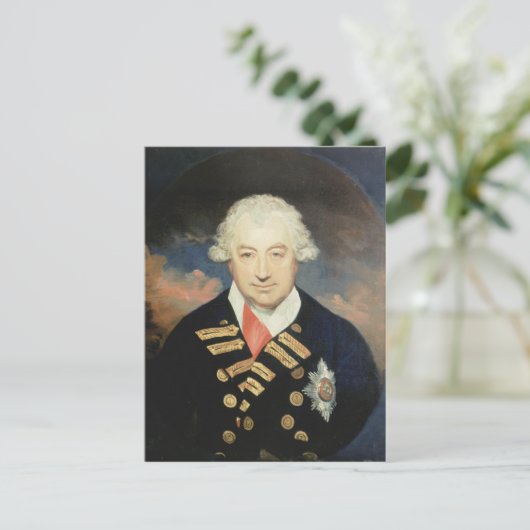 John Jervis Postkarte (Stehend Vorderseite)